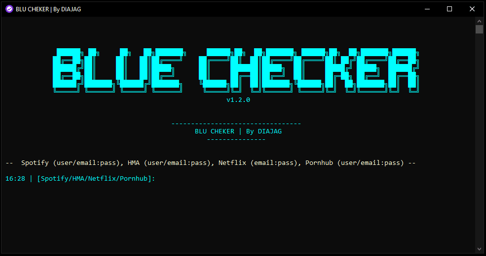 Blue Checker - Spotify, Netflix, VPN - MultiChecker