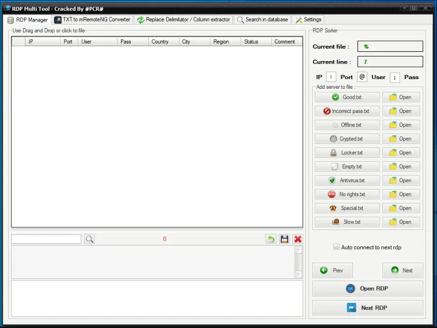 RDP Tools & RATs Cracking Pack