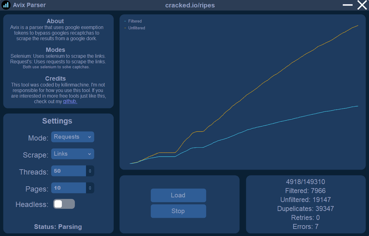 Avix Google Proxyless Parser