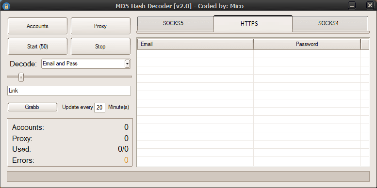 MD5 Hash Decoder v2.0