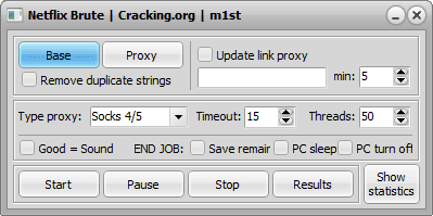 Netflix Brute by m1st
