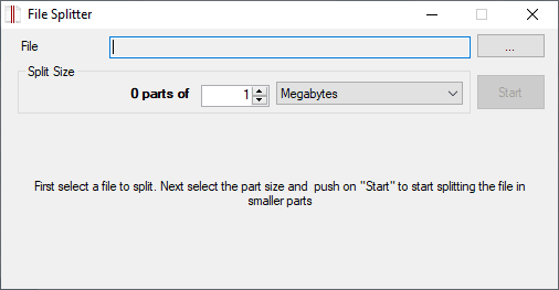 File Splitter v1
