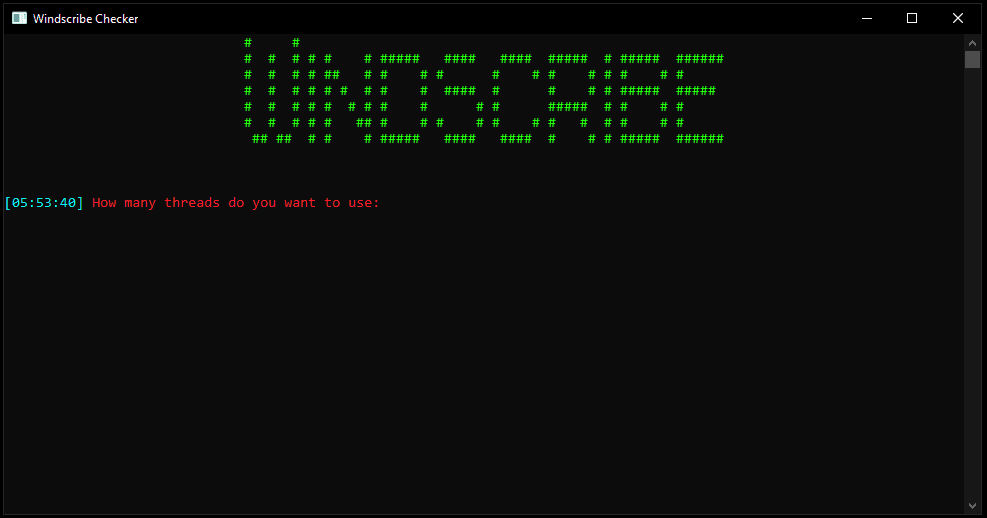 Windscribe Checker by Evil Bane