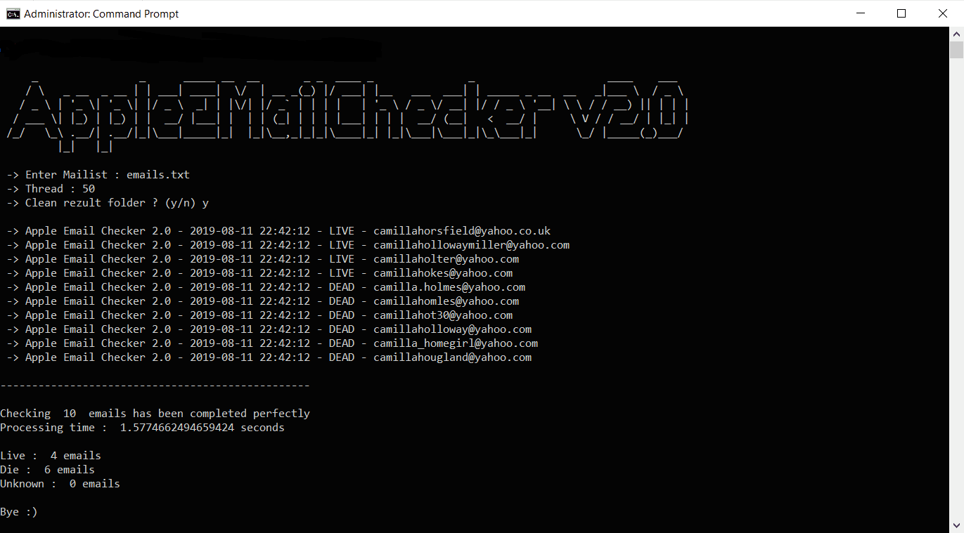 Apple Email Checker v2