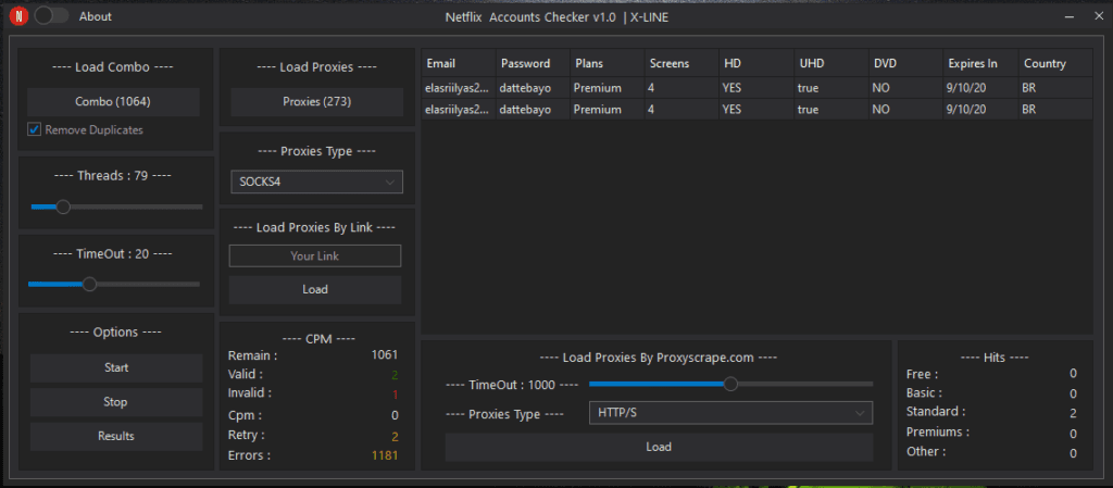 Netflix Checkers Generators & Accounts Tools Pack