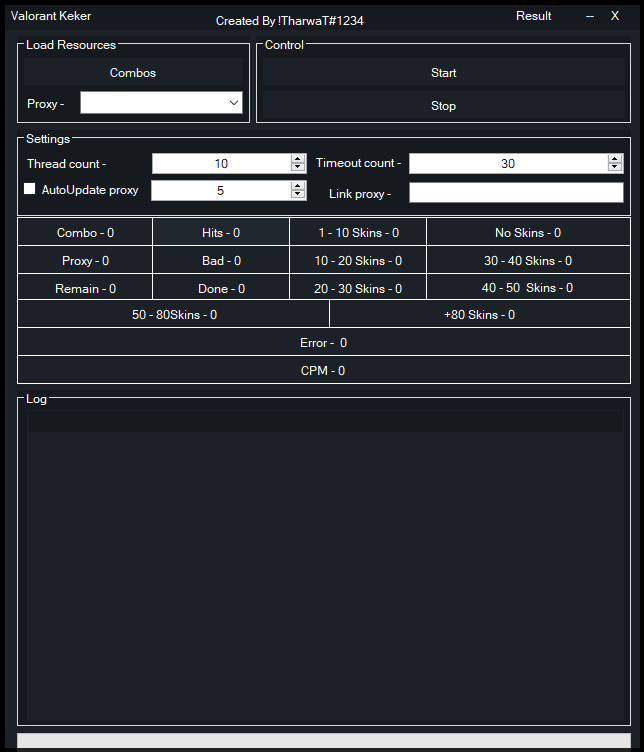 Valorant Account Checker by TharwaT