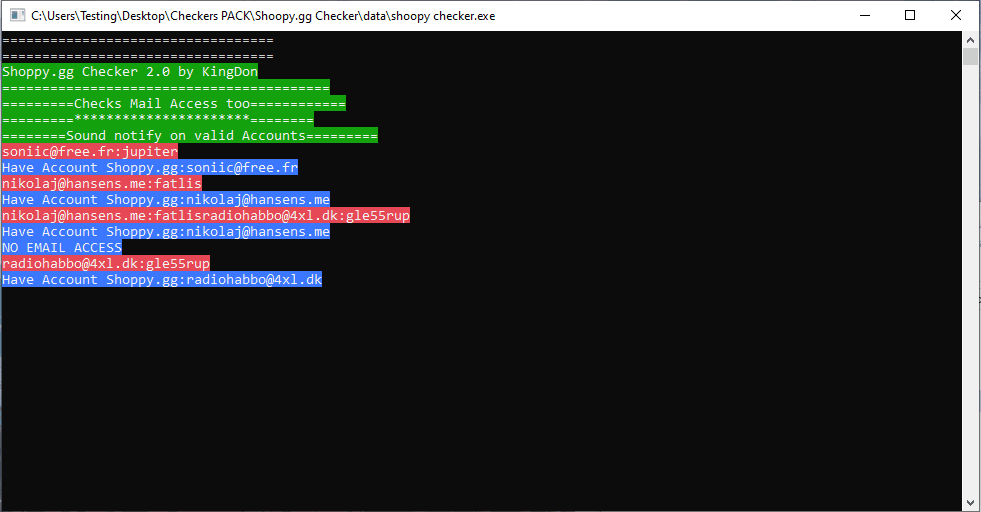 Shoppy.gg Checker by KingDon