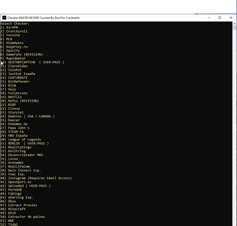 MultiChecker 1.05 by Devil