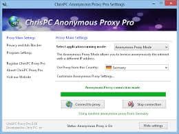ChrisPC Anonymous Proxy Pro