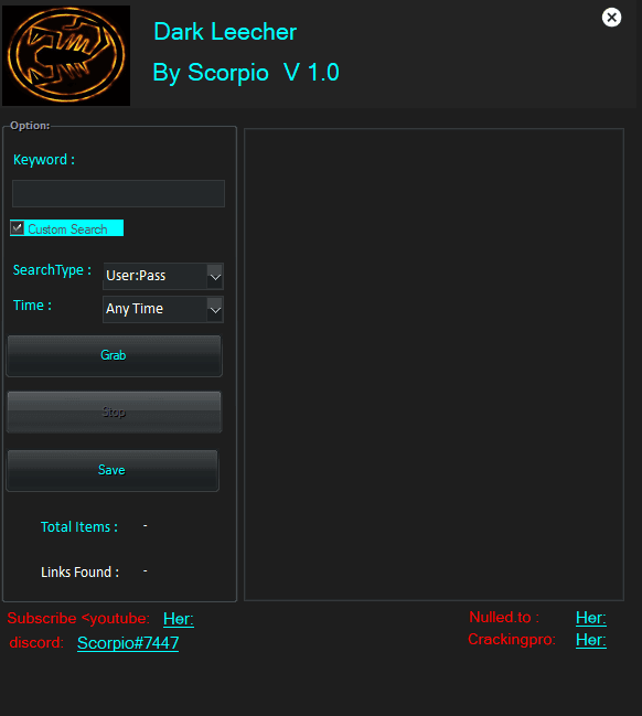 Dark Leecher v1.0 By Scorpio